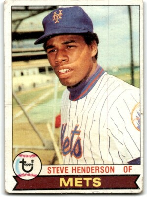 1979 TOPPS STEVE HENDERSON NEW YORK METS #445