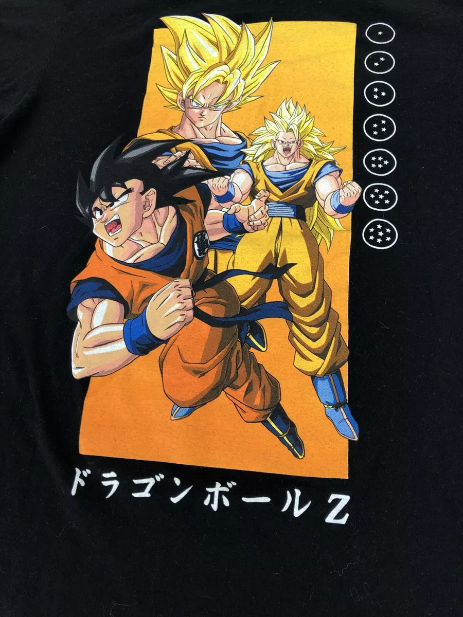 Camiseta Plus Size Goku Desenho Animado