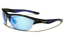 X Loop Sunglasses XL60606 UV400 Davis E5 gloss black blue sunnies
