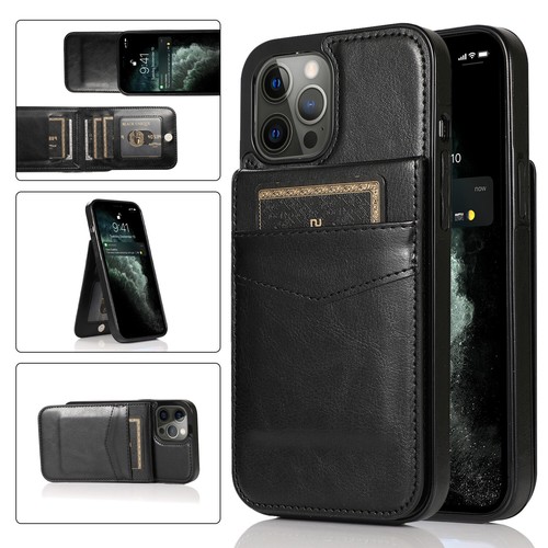 Card Slot PU+TPU Flip Wallet Phone Case for iPhone 16 Pro Max &Samsung S24 Ultra - Picture 11 of 15