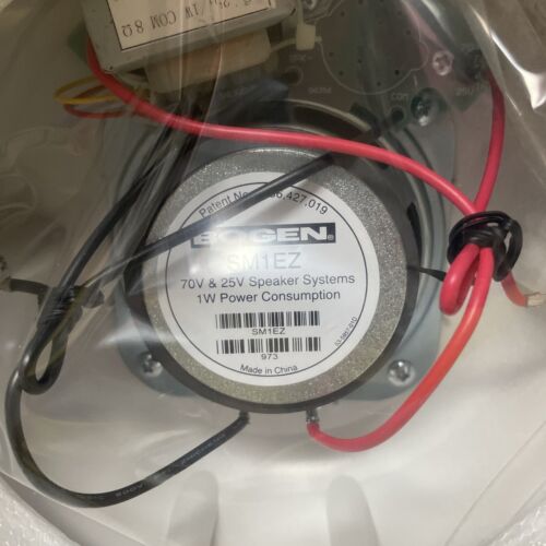 Bogen Easy Install Speaker w Single Tap SM1EZ UPC 765368481730 - Picture 5 of 10