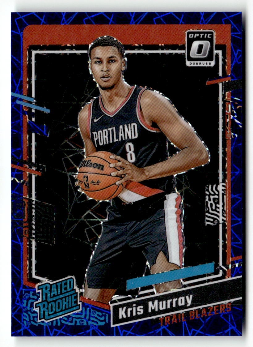 2023-24 Donruss Optic #213 Kris Murray Blue Velocity