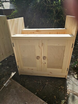  Handgefertigte Belfast Waschbeckenunterschrank billigste auf Ebay ..