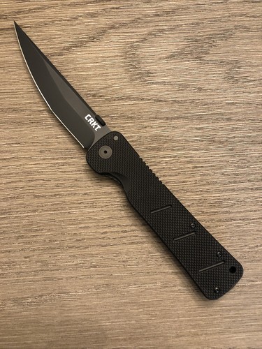 CRKT Otanashi noh Ken G10 AUS 8/Black Teflon FREE SHIPPING Columbia River 2906 - Picture 9 of 11