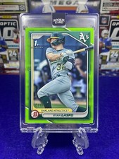 2024 Bowman Ryan Lasko RC Neon Green 1st /399 🔥 OAKLAND A’s