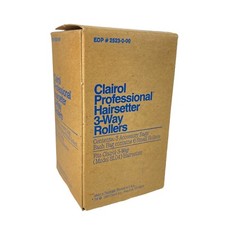 NOS VTG Clairol Hairsetter 3-Way Hot Small Rollers Replacement SL04 Set of 18