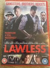 Lawless DVD (2013) Tom Hardy, Hillcoat cert 18