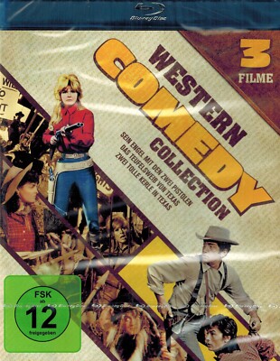 BLU-RAY NEU/OVP - Western Comedy Collection - 3 Filme