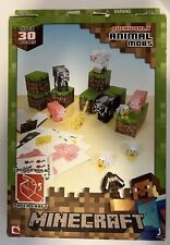 Minecraft Paper Craft Overworld Animal Mobs 16701 New Opened Box Over 30  Pieces