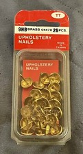 24 Hammered Head Brass 9HB Upholstery Nails VSI FASTENERS INC. mdl 04478 l k