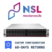 HP Apollo 4200 Gen9 54SFF 2x E5-2650v4 2.2GHz =24 Cores 256GB P840AR 2xRJ45