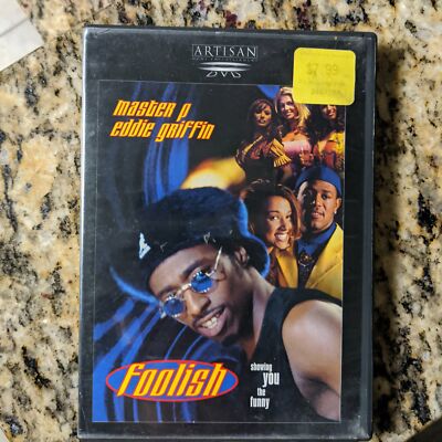 Foolish - Artisan DVD - Master P - Eddie Griffin - Andrew Dice Clay w/ Insert Bo