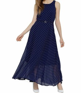 womens navy polka dot dress