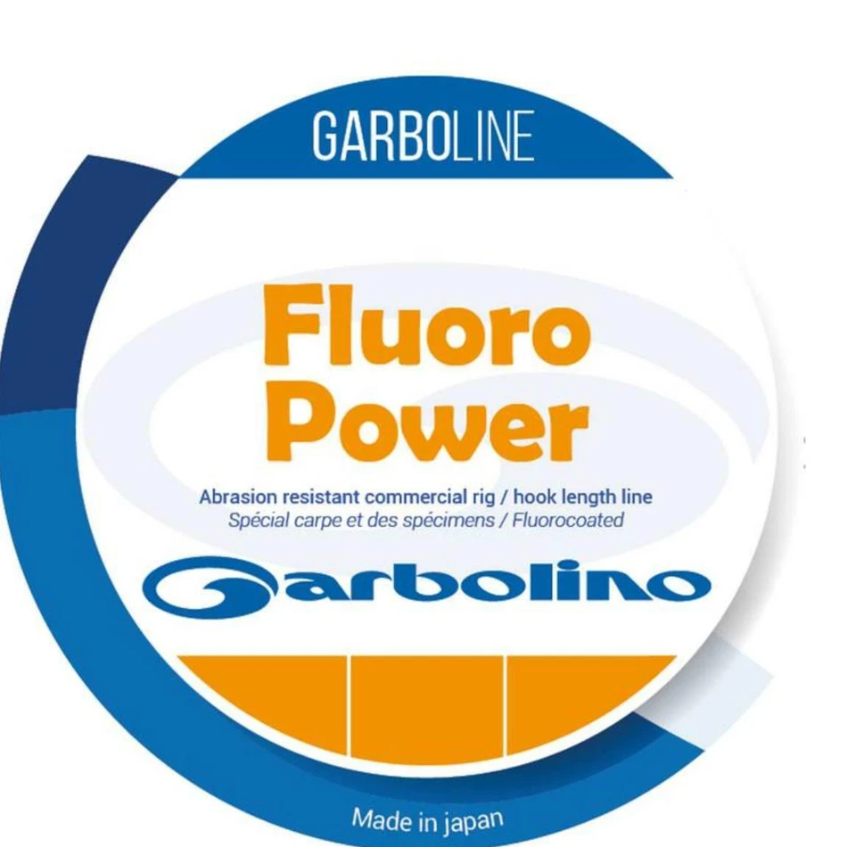 MONOFILO PESCA FLUORO POWER GARBOLINO FLUOROCOATED 100 MT FILO FLUOROCARBON