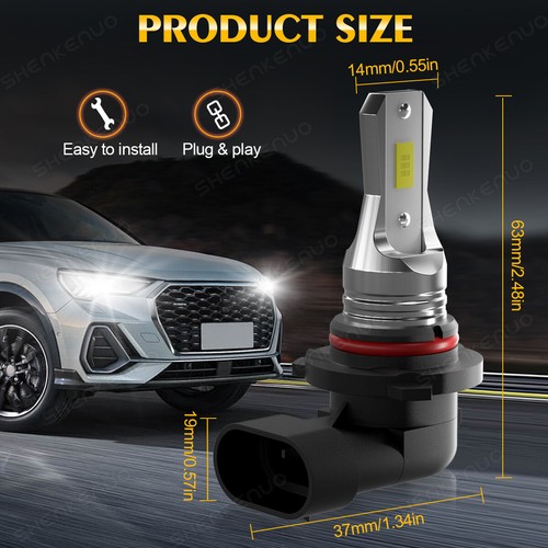 For Chevy Traverse Sport Utility 4-Door 3.6L 2009-2012 LED Headlights Bulbs Kit - Imagen 9 de 13