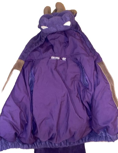 Purple Dragon With Wings Halloween Costume Old Navy sz 6-12 Months 2 pc - Picture 4 of 6