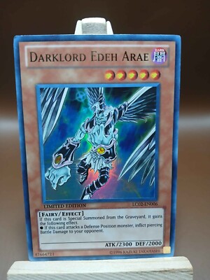 MP Darklord Edeh Arae LC02-EN006 Ultra Rare Limited Edition Yugioh