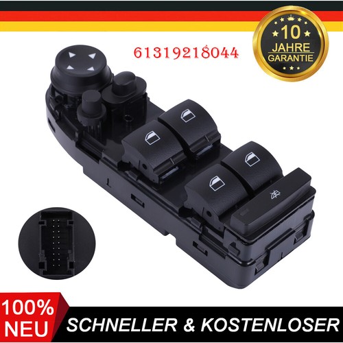FÜR BMW X5 E70 X6 E71 SCHALTER FENSTERHEBER POWER FOLD CONTROL FAHRERSEITE NEU