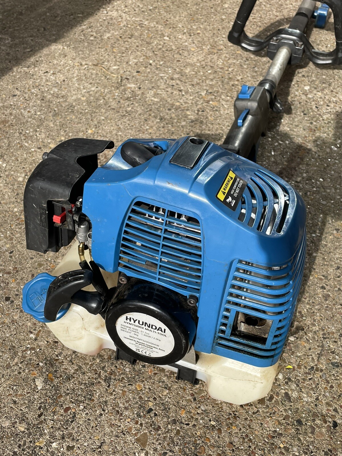 Hyundai HYMT5200X 52cc Petrol Multi Tool ( Unit Only) Starts Runs