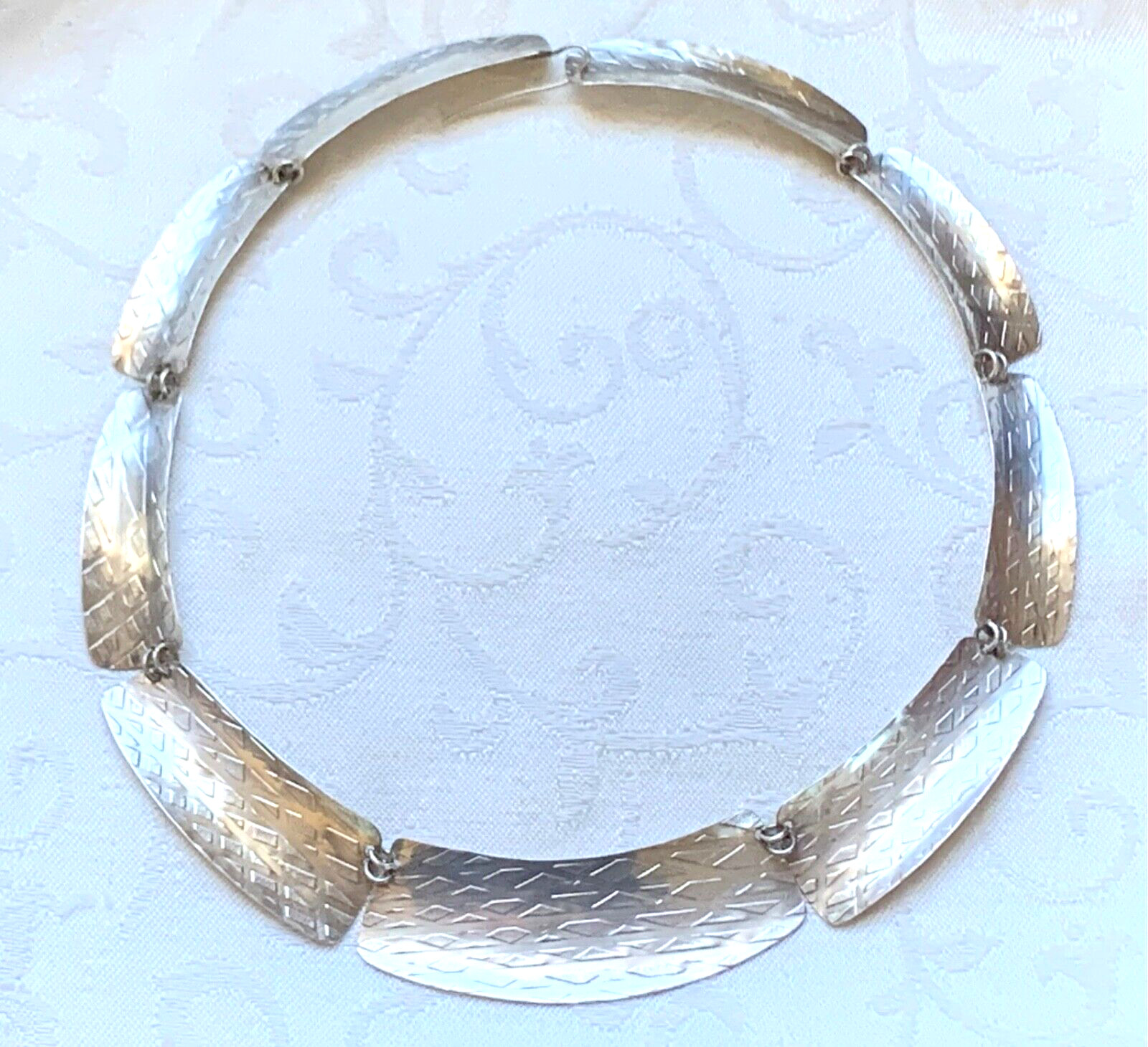 Vintage Judith Wright Artisan Textured Sterling S… - image 3