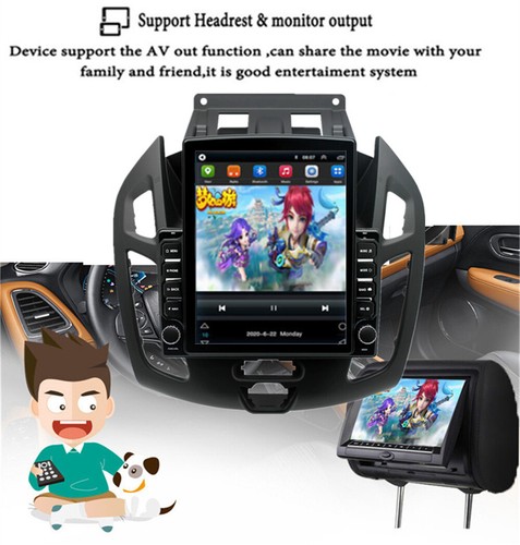 9.7" Stereo Radio Head Unit 4+32GB FM For 2014-2018 Ford Transit Connect Carplay - Foto 17 di 23