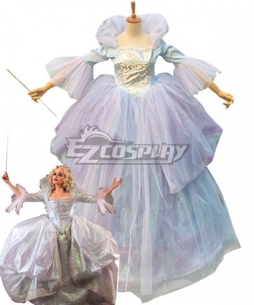 NEW! Cinderella Fairy Godmother Cosplay Costume