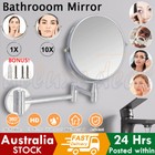 <!--F#f_0-->Extendable Wall Adjustable Makeup Mirror 10X Magnifying Double-Sided Bathroom AU<!--F/-->