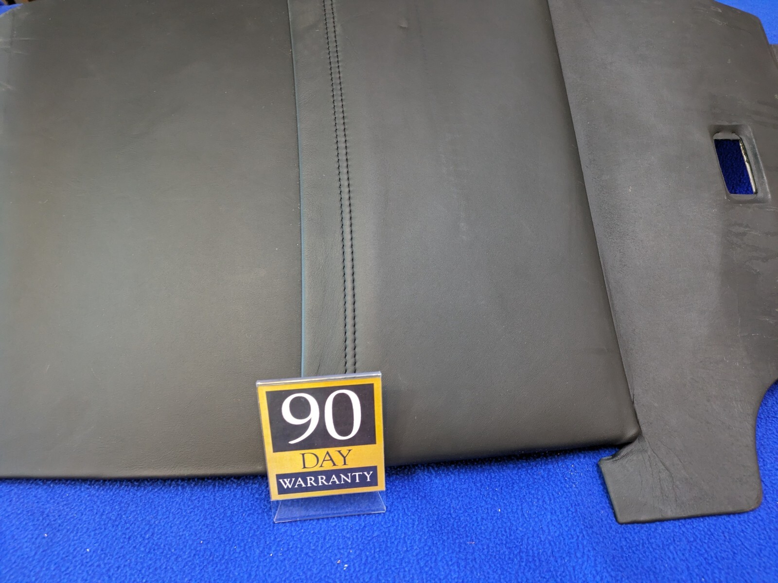 black Bentley Flying Spur 06-12 front seat back trim cover panel oem