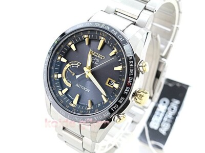 SEIKO Astron SSE087 /8X22-0AG0-2 Titanium World Time Radio Solar Men`s Watch NWT