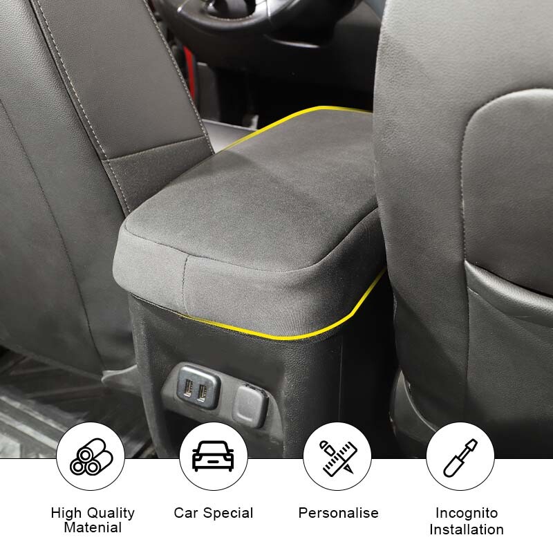 For Chevy Colorado Armrest Cushion Cover Console Box Pad Protector ...