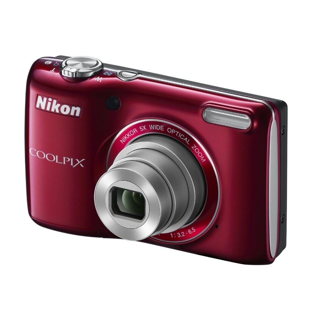 Nikon COOLPIX L26 16.1MP Vintage Digital Camera English Red | eBay