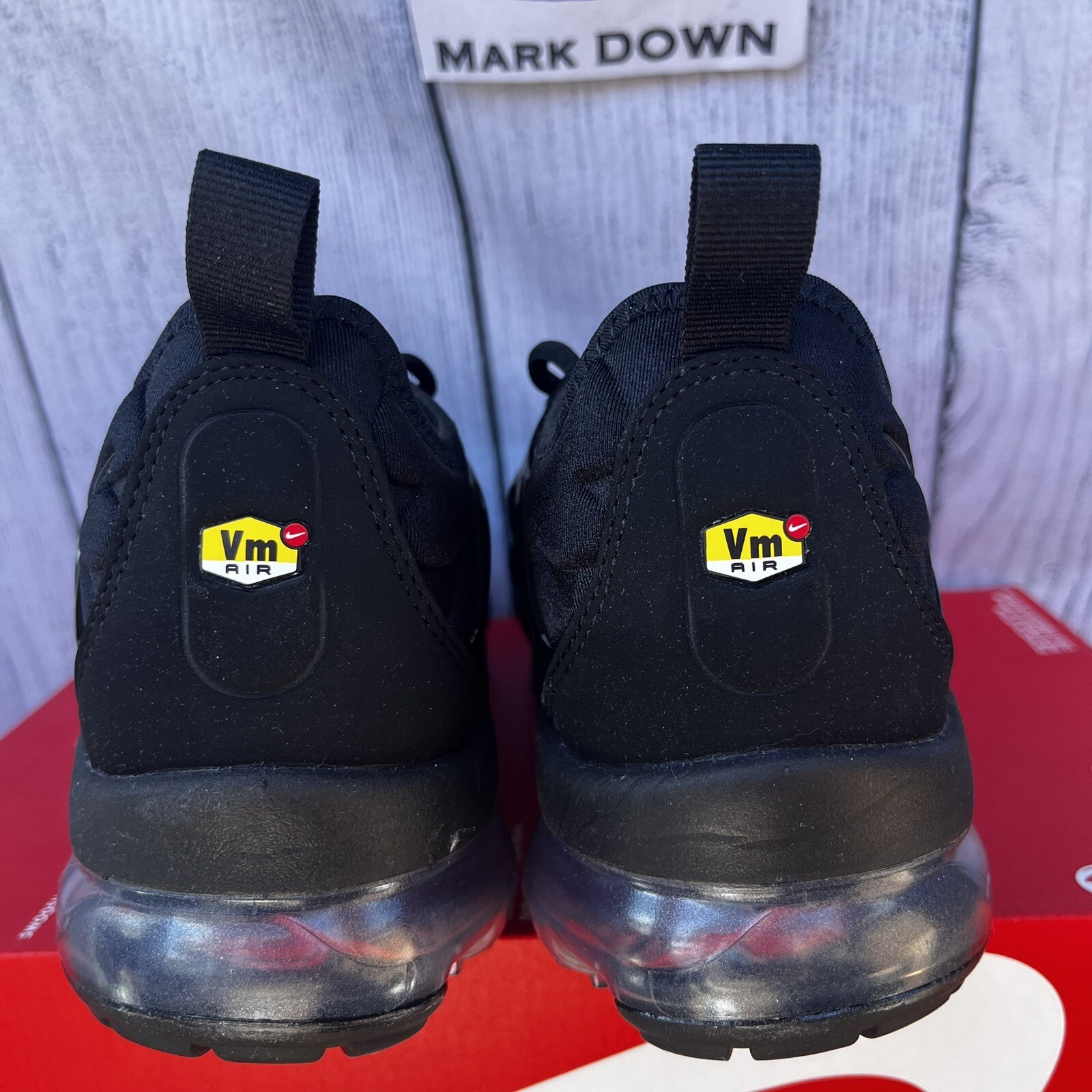 nike air vapormax plus triple black womens