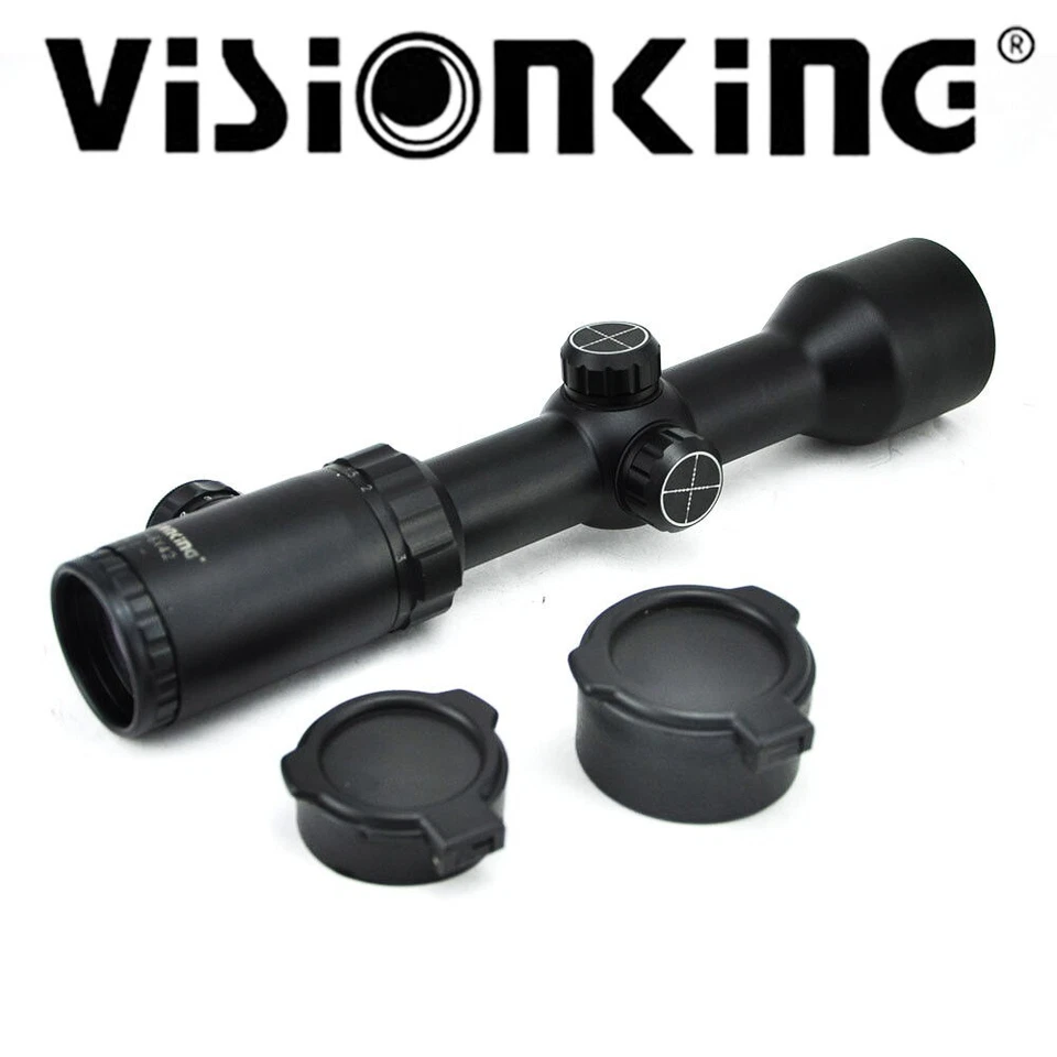 Visionking1.5-6x42 Rifle scope 30mm Illuminated Riflescopes Sight Hunting target - Image 2 of 4