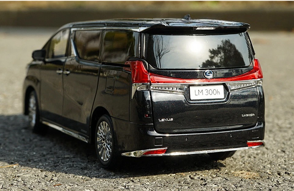 KengFai 1/18 Scale LEXUS LM300H Black RHD Diecast Car Model Toy Gift NIB - image 4 of 4