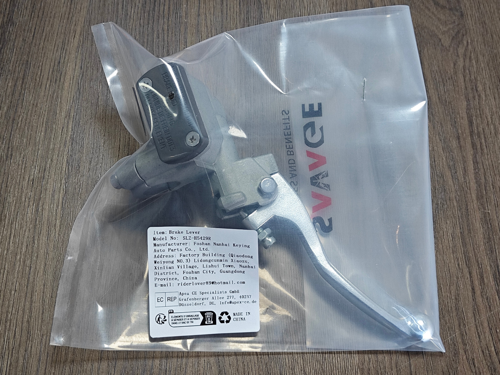 7/8” 22mm Front Brake Master Cylinder Pump With Lever For Honda CRF XR CR