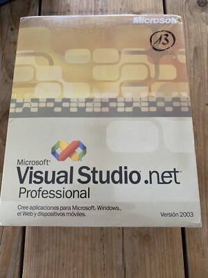 Microsoft Visual Studio .NET 2003 Professional Spezial Edition mit MwSt-Rechnung