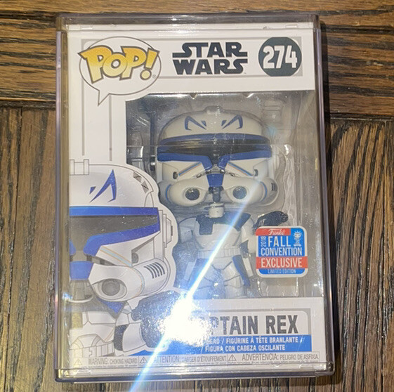 Funko Pop ! Captain Rex #274 Mint NYCC | eBay