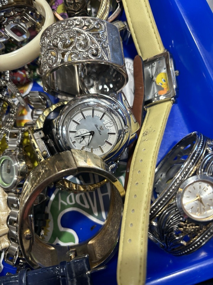 Bulk Lot Of Watches Watch Lot 30 Vintage 47 Watches Untested As Is eBay