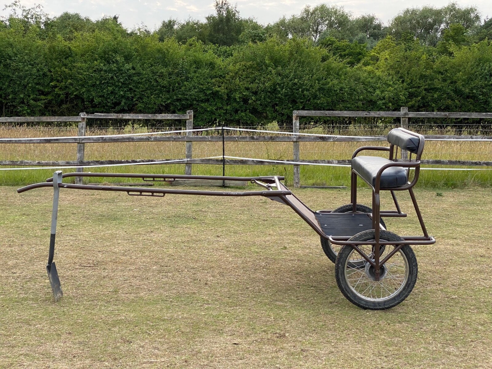 EXERCISE HORSE CART LIGHTWEIGHT JOG TRAP CARRIAGE 13HH 14.2HH BARGAIN