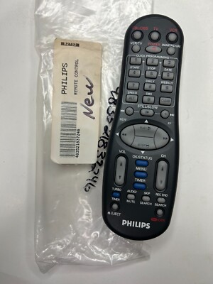 Philips LP20703-001A VCR Remote, OEM NOS VRA641AT01 VRA641AT VRA451AT VRA651AT