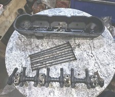 White 2-60 Tractor Diesel Rocker Arm Assembly Push Rods Valve Cover Oliver Fiat