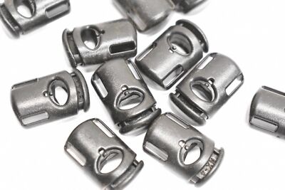 Spring Lock Barrel Plastic Spring Toggle Stop Barrel Lock Cordlock Black 350-2000-5614 ...
