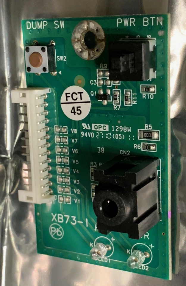 IBM 4800 POS SWITCH/LED CARD W/JACK PN 42M5849 - Image 4 of 4