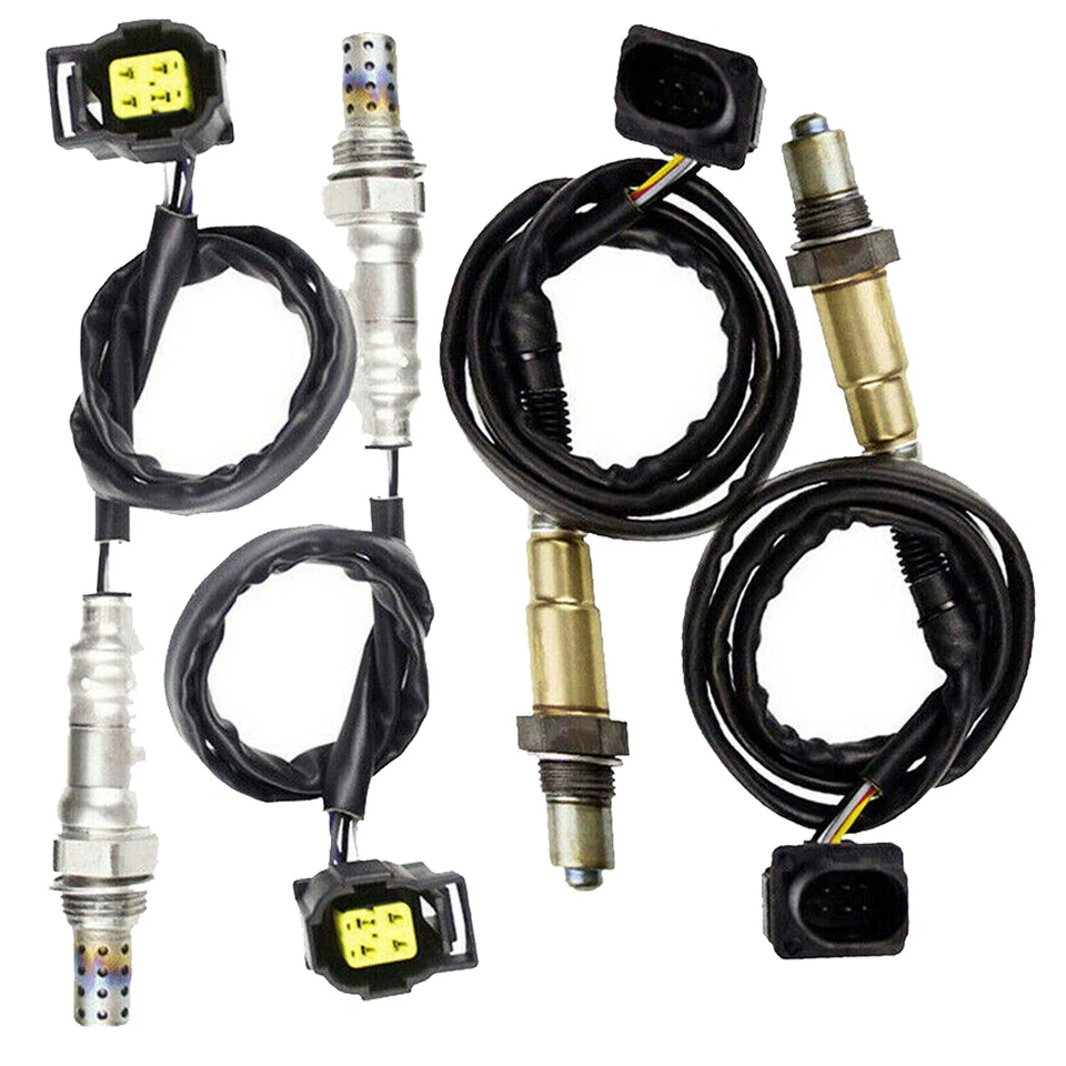 4X Sensor de oxígeno aguas arriba y aguas abajo 234-5091 para MERCEDES-BENZ SLK350 C350 CLK350&550 Foto 3 de 4