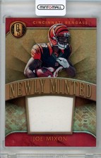 2017 Panini Gold Standard Joe Mixon Newly Minted Memorabilia /64 Card