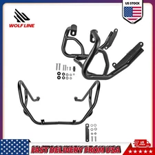 WOLFLINE Full Set Engine Guards Crash Bars Protector For BMW G310GS 2016-2025