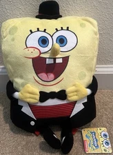 SpongeBob Fancy Suit Tuxedo SpongeBob Plush 11” Doll Toy SK JAPAN