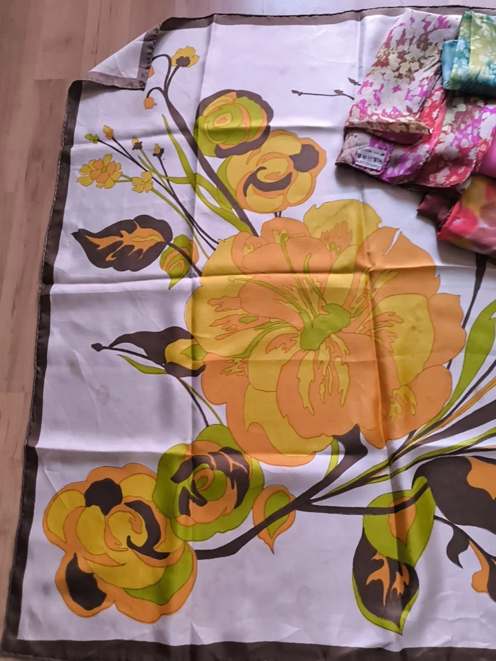 Christian Dior Seidentuch+4 Seidentücher - Bild 3 von 4