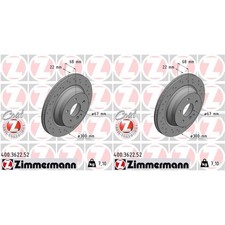 2x ZIMMERMANN SPORT BREMSSCHEIBEN 300mm GELOCHT HINTEN passend für MERCEDES CLS 2x ZIMMERMANN SPORT BREMSSCHEIBEN 300mm GELOCHT HINTEN passend für MERCEDES CLS