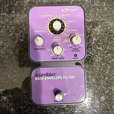 Source Audio Soundblox Bass Envelope Filter Effektpedal gebraucht kleine Kratzer
